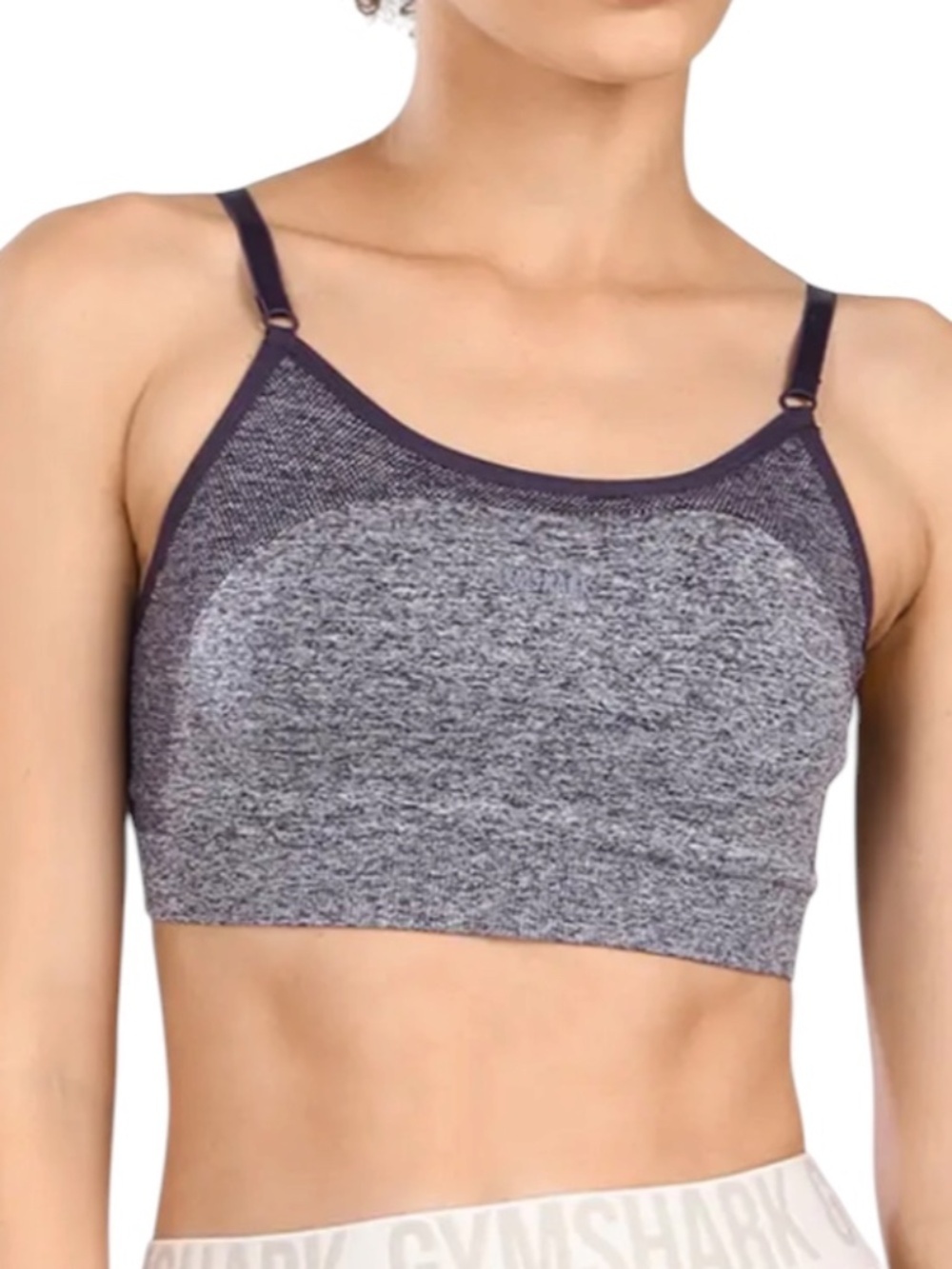 Gymshark Flex Strappy Sports Bra Size Medium Purple Style: GLSB4247 - Picture 1 of 7